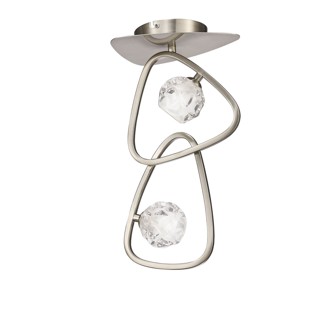 Mantra M5015 Lux Ceiling 2 Light Polished Chrome