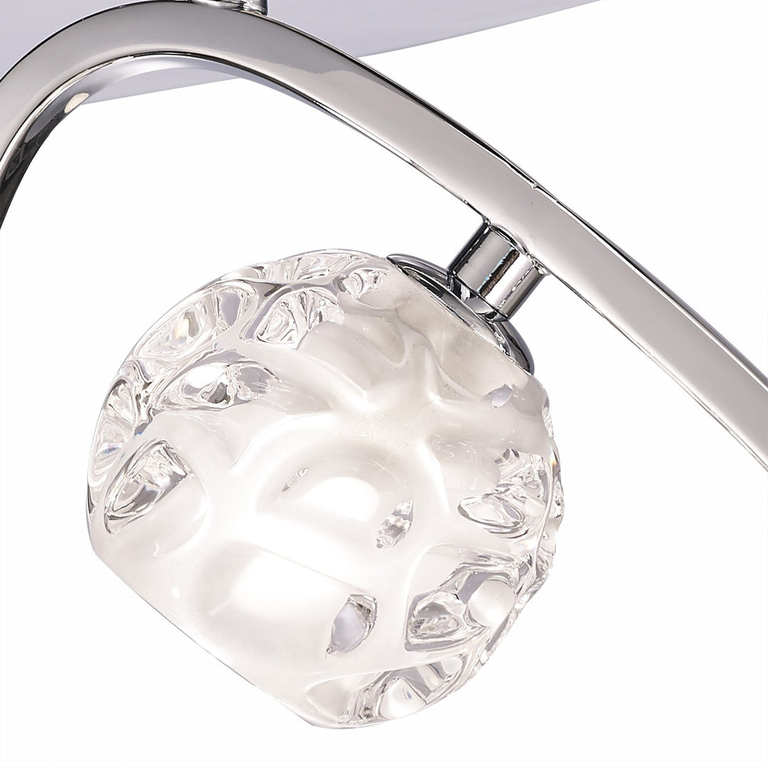Mantra M5015 Lux Ceiling 2 Light Polished Chrome