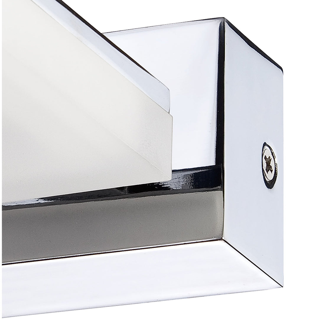 Mantra M8300/1 Marc Wall Lamp 1 Light 5W LED Polished Chrome/Frosted Acrylic