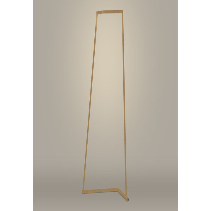 Mantra M7442 Minimal Floor Lamp 40W LED Dimmable Gold