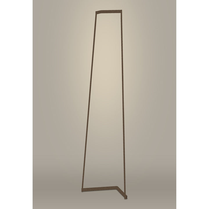Mantra M7443 Minimal Floor Lamp 40W LED Dimmable Sand Brown