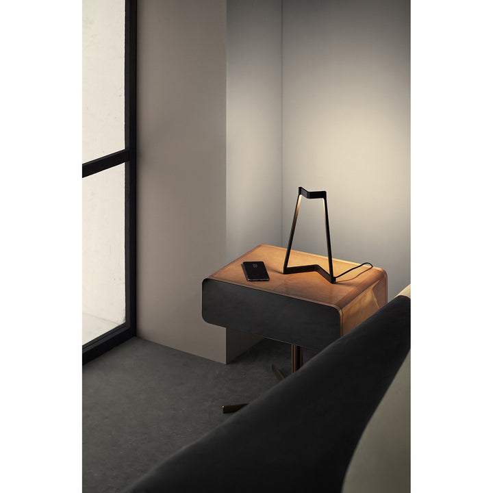 Mantra M7283 Minimal Floor Lamp 20W LED Black