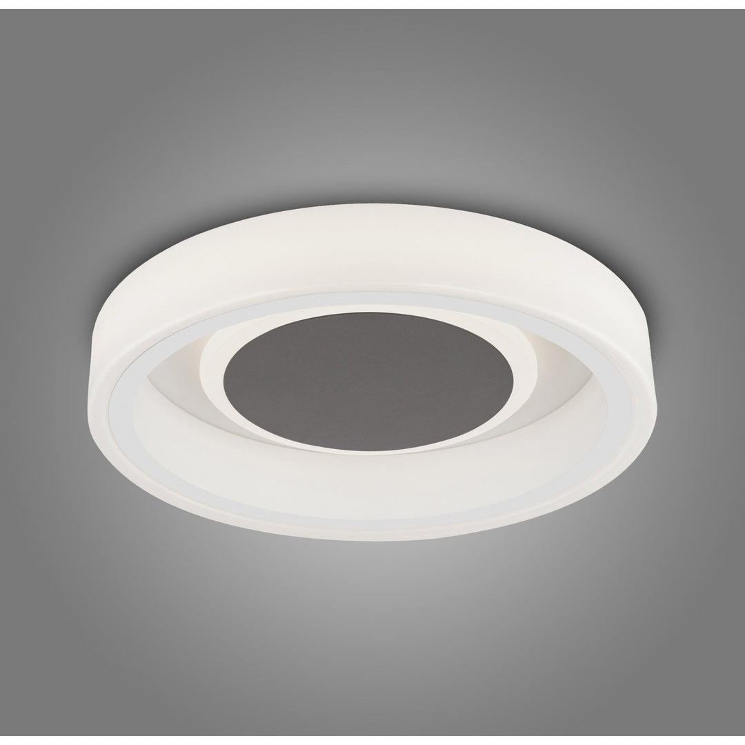 Mantra M6785 Moca Flush 36cm Round 30W LED White / Mocha