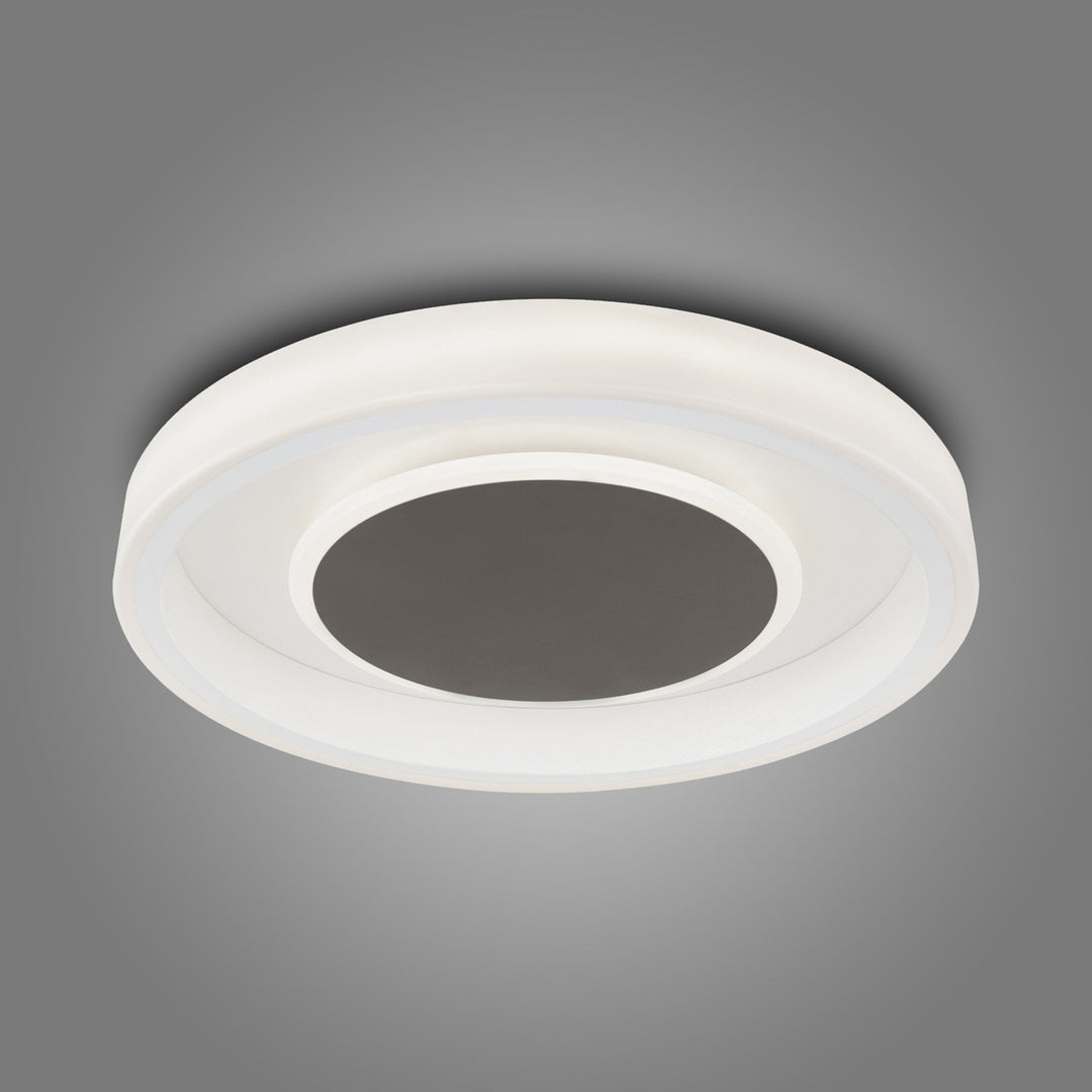 Mantra M6787 Moca Flush 50cm Round 40W LED White / Mocha