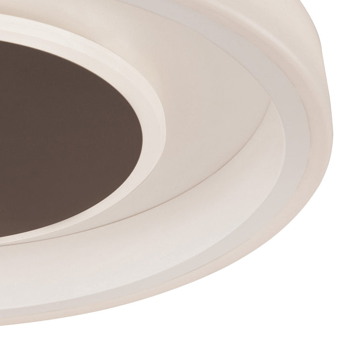 Mantra M6787 Moca Flush 50cm Round 40W LED White / Mocha