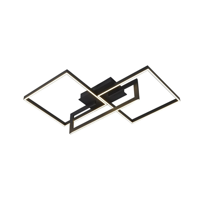 Mantra M7462 | Mural LED Ceiling Fixture | 48W | Rectangular | Matt Black