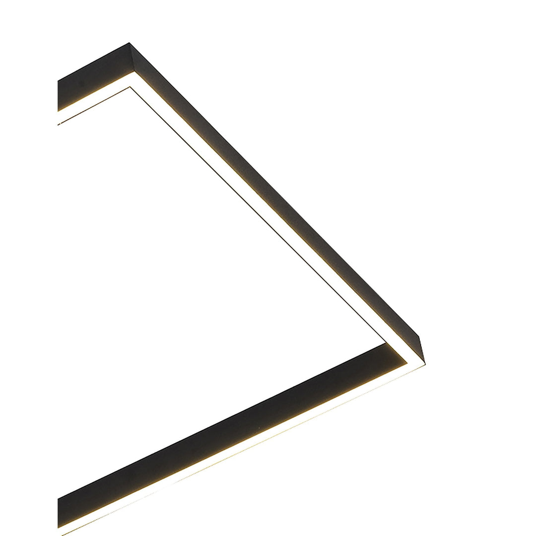 Mantra M7462 | Mural LED Ceiling Fixture | 48W | Rectangular | Matt Black