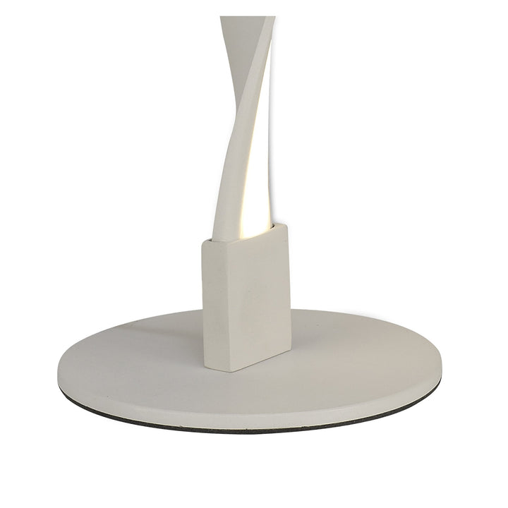 Mantra M6574 Madagascar Table Lamp LED Sand White