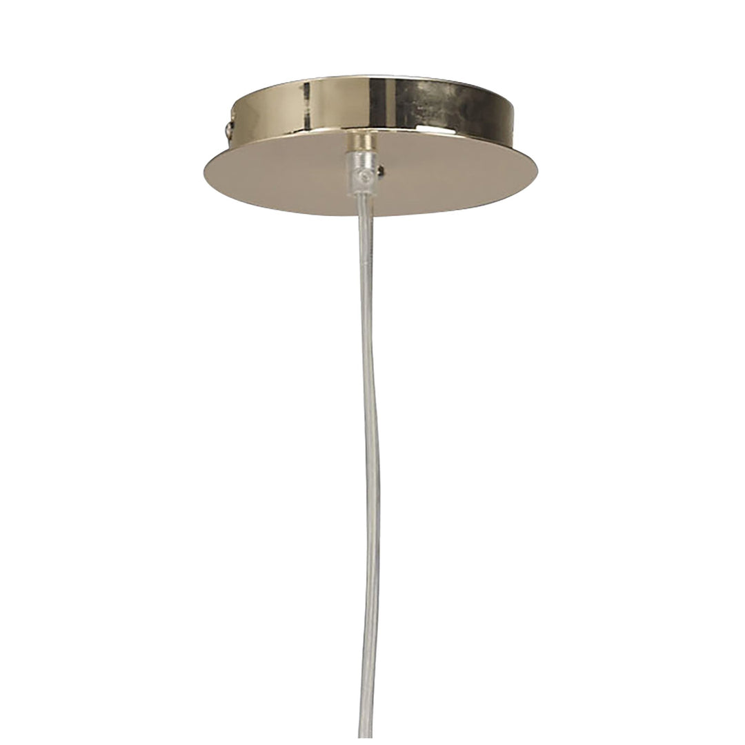 Mantra M1644FG Mara Pendant 4 Light French Gold/cream