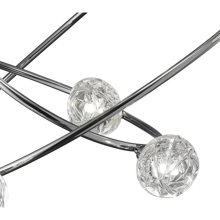 Mantra M3940 Maremagnum Ceiling 8 Light Polished Chrome