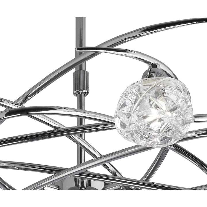 Mantra M3942 Maremagnum Telescopic Semi Flush Convertible 6 Light