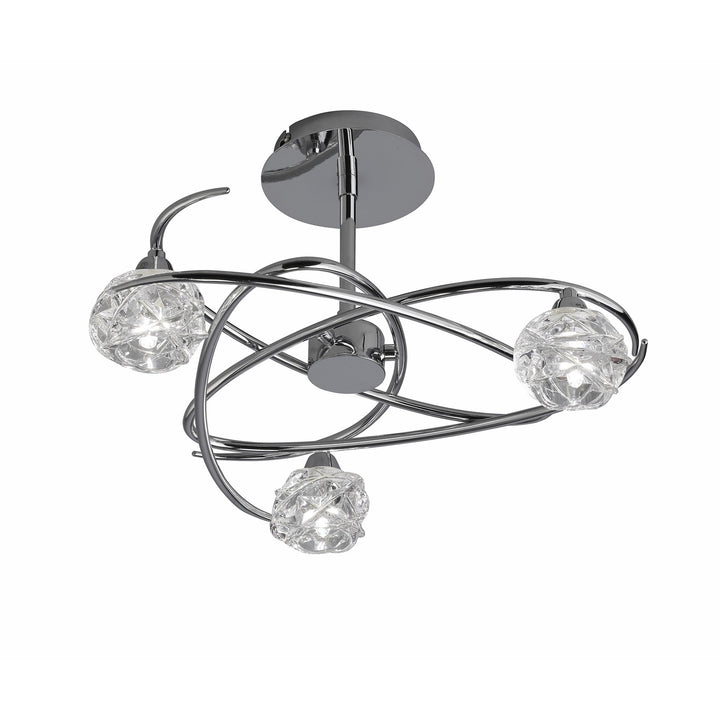 Mantra M3944 Maremagnum Ceiling 3 Light Polished Chrome