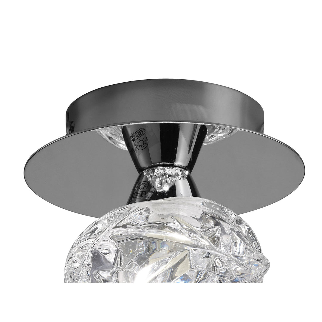 Mantra M3945 Maremagnum Ceiling 1 Light Polished Chrome