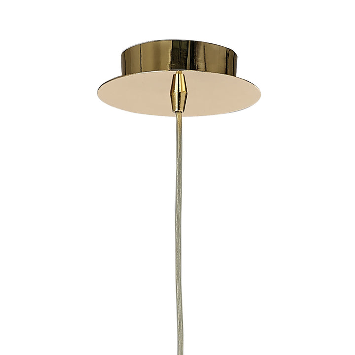 Mantra M3946FG Maremagnum Pendant 1 Light French Gold