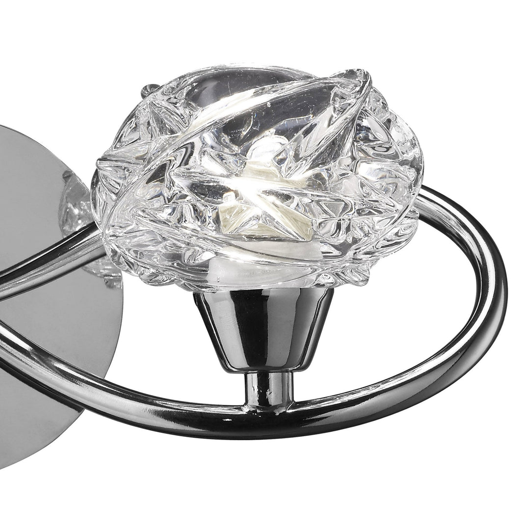 Mantra M3947/S Maremagnum Wall Lamp Switched 2 Light G9 Polished Chrome