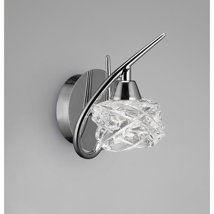 Mantra M3948/S Maremagnum Wall Lamp Switched 1 Light Polished Chrome