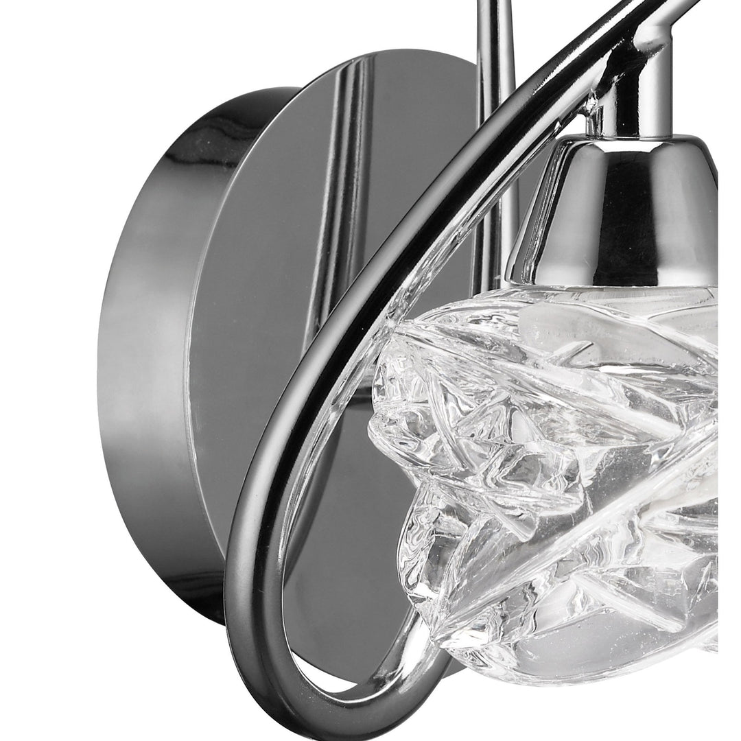 Mantra M3948/S Maremagnum Wall Lamp Switched 1 Light Polished Chrome