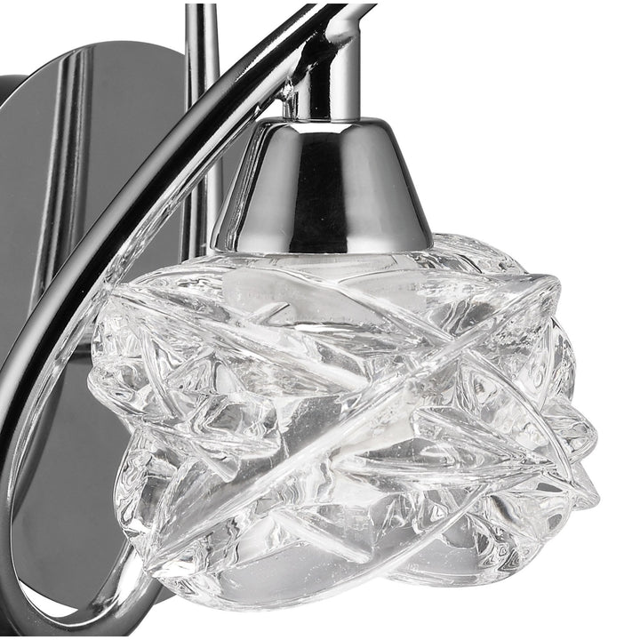 Mantra M3948/S Maremagnum Wall Lamp Switched 1 Light Polished Chrome