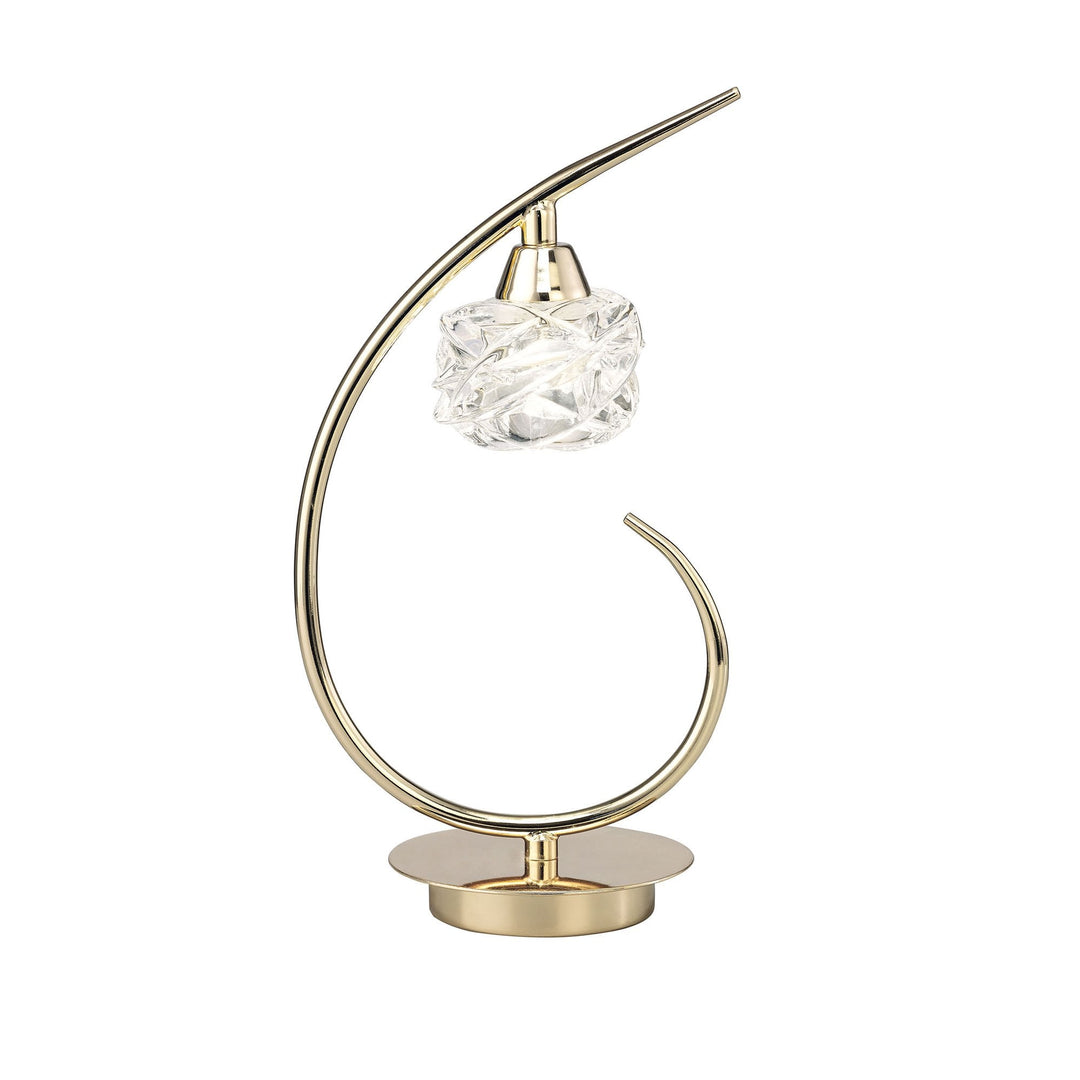 Mantra M3949FG Maremagnum Table Lamp 1 Light French Gold