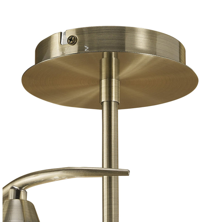 Mantra M4073 Maremagnum Ceiling 4 Light Antique Brass