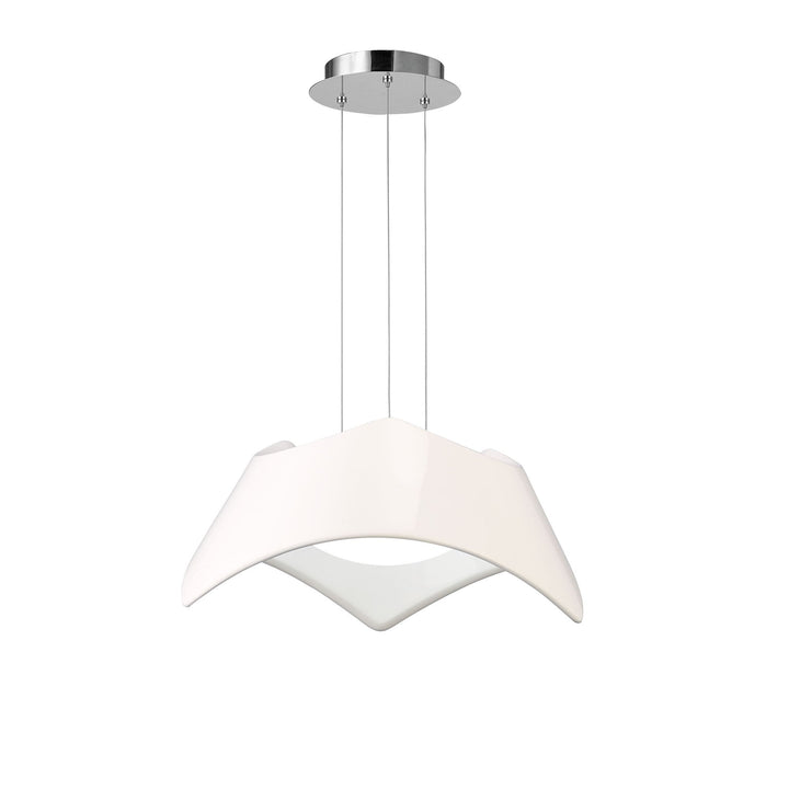 Mantra M4810 Maui Pendant LED Gloss White