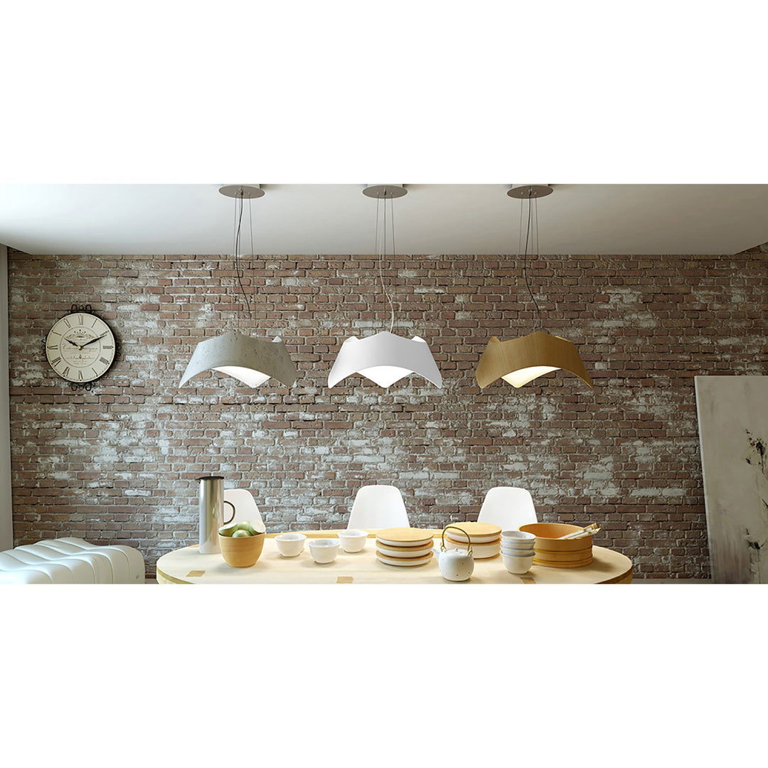 Mantra M4810 Maui Pendant LED Gloss White