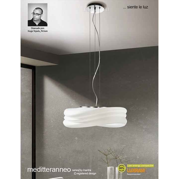 Mantra M3624 Mediterraneo Ceiling/wall Opal