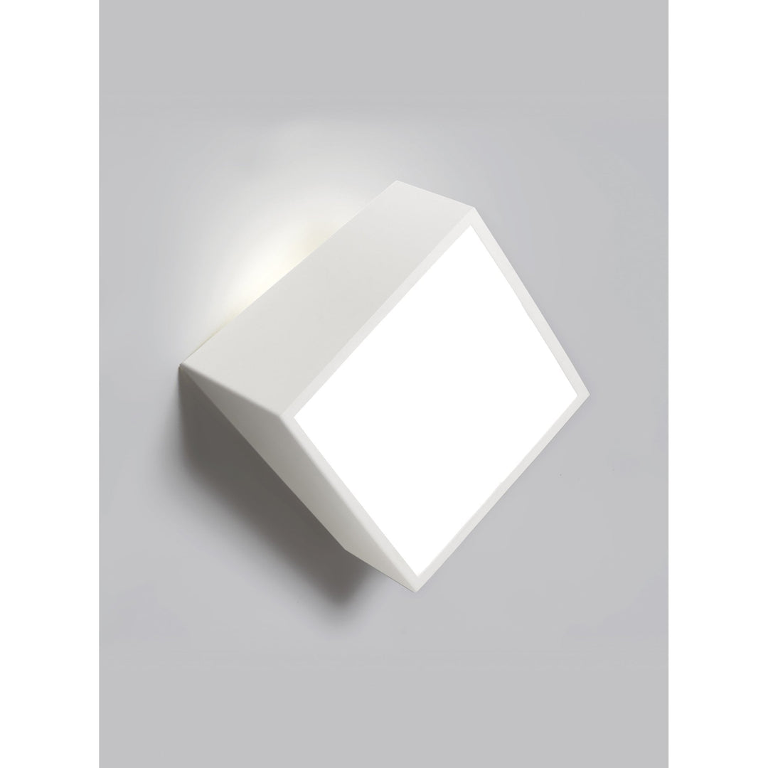 Mantra M5481 Mini Wall Light Square LED (not incl.) Matt White