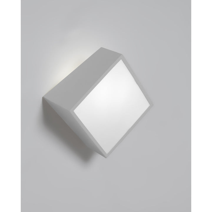 Mantra M5483 Mini Wall Light Square LED (not incl.) Silver