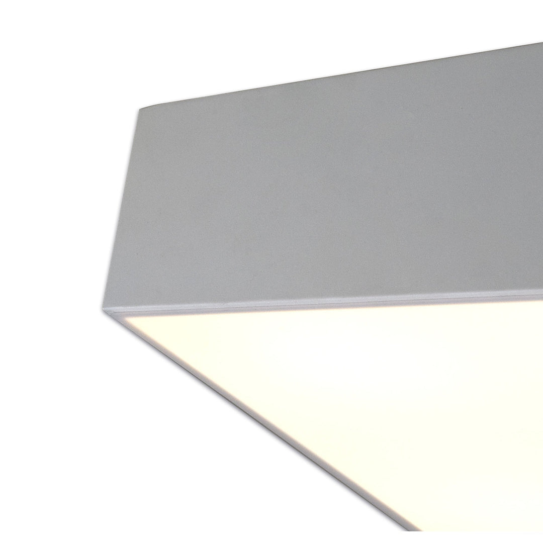 Mantra M6163 Mini Ceiling Light 45cm Square Silver