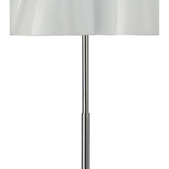 Mantra M3722 Miss Floor Lamp 3 Light Gloss White