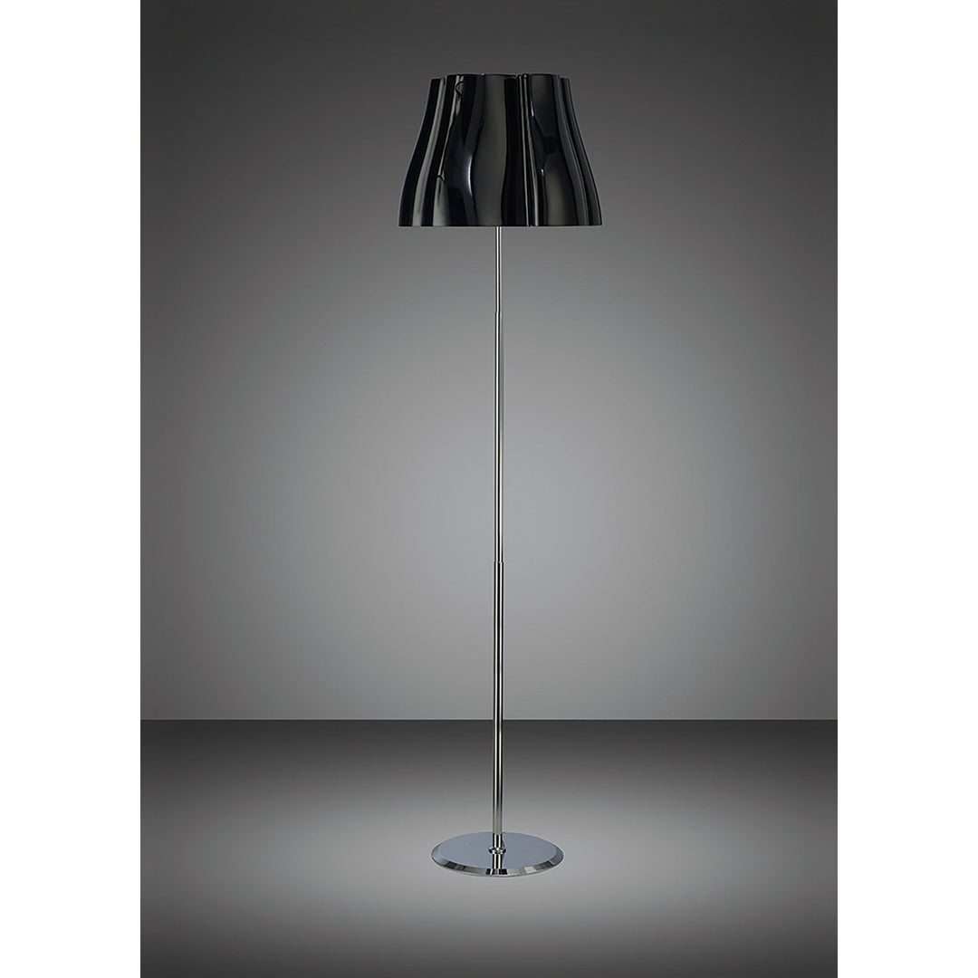 Mantra M3723 Miss Floor Lamp 3 Light Gloss Black