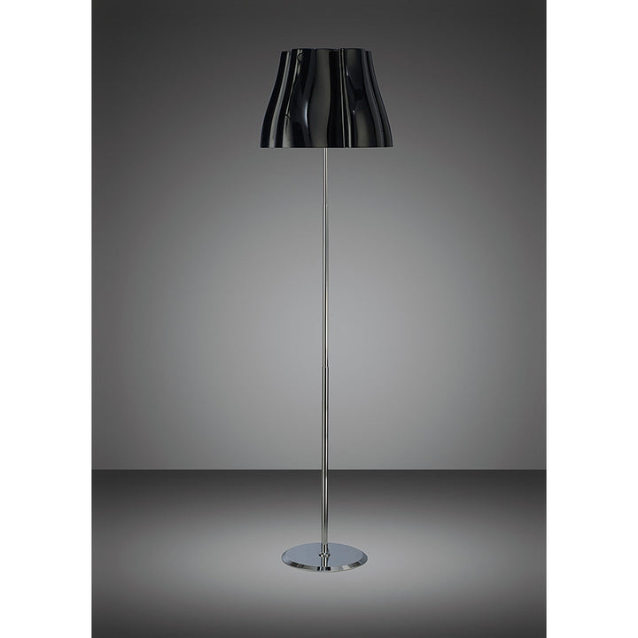 Mantra M3723 Miss Floor Lamp 3 Light Gloss Black