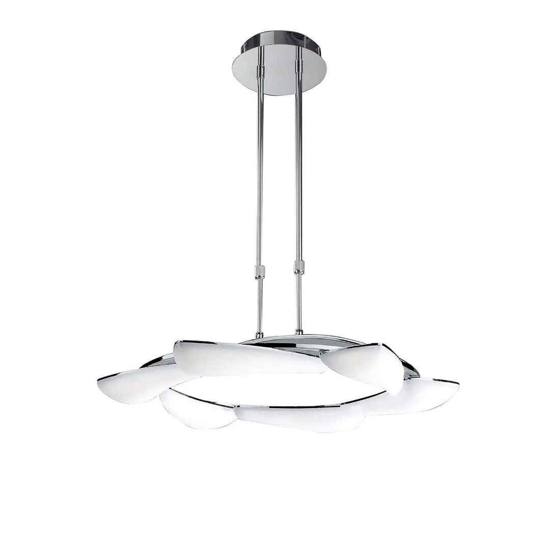 Mantra M3800 Mistral Telescopic LED Round Polished Chrome