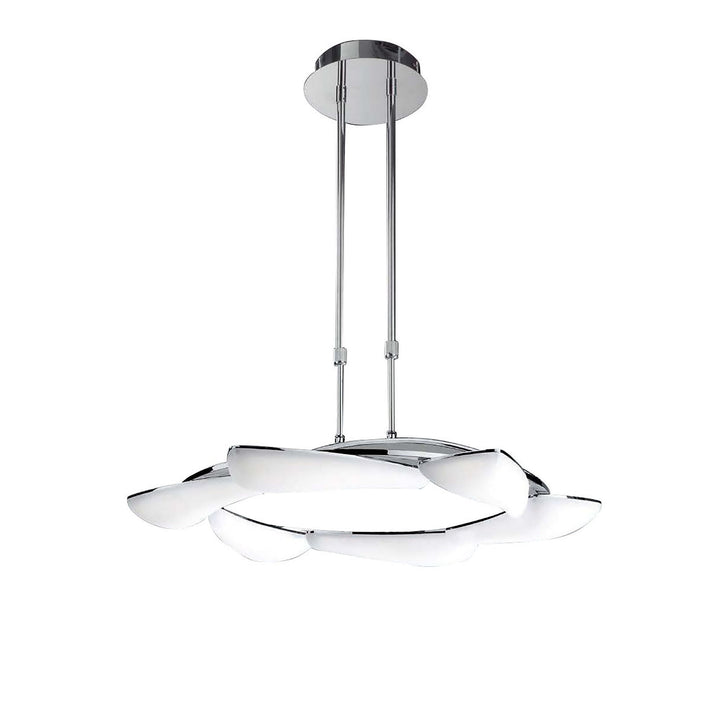 Mantra M3800 Mistral Telescopic LED Round Polished Chrome