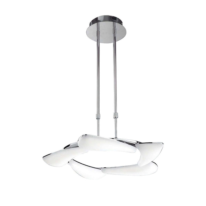 Mantra M3801 Mistral Telescopic LED Round Polished Chrome