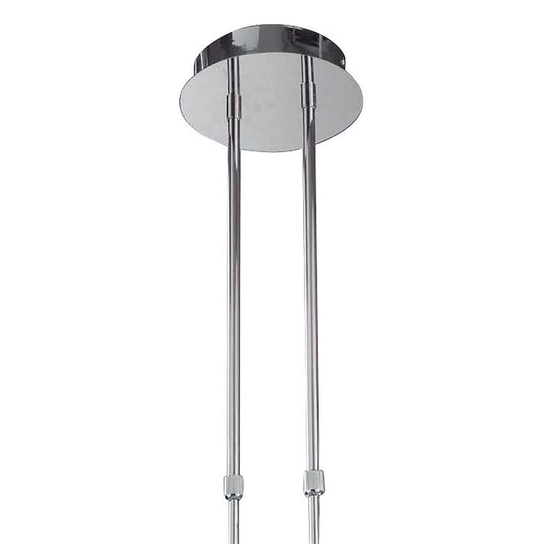 Mantra M3801 Mistral Telescopic LED Round Polished Chrome