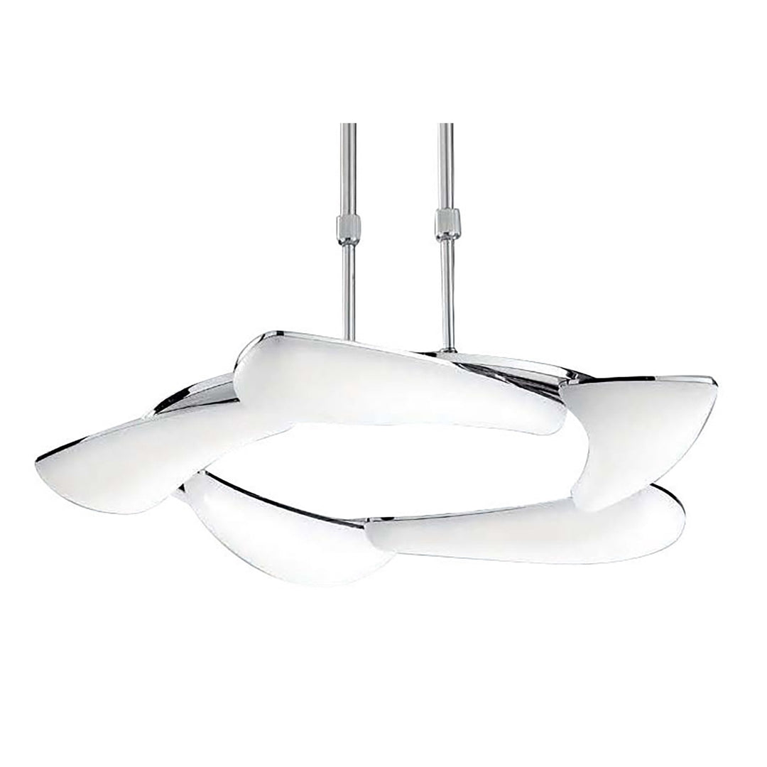 Mantra M3801 Mistral Telescopic LED Round Polished Chrome