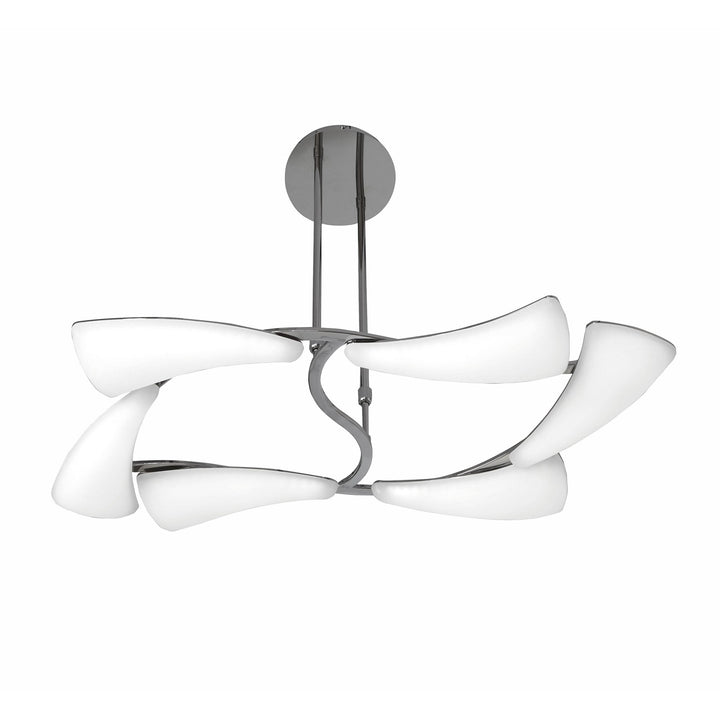 Mantra M3802 Mistral Telescopic LED Rectangular Polished Chrome