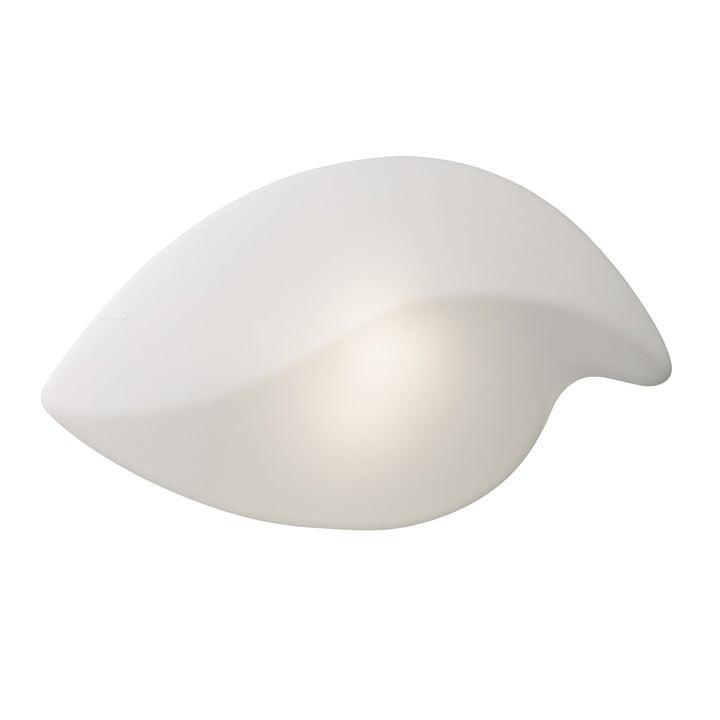 Mantra M3589 Natura Flush Ceiling/Wall Indoor Large 2 Light E27 Polished Chrome/Opal White