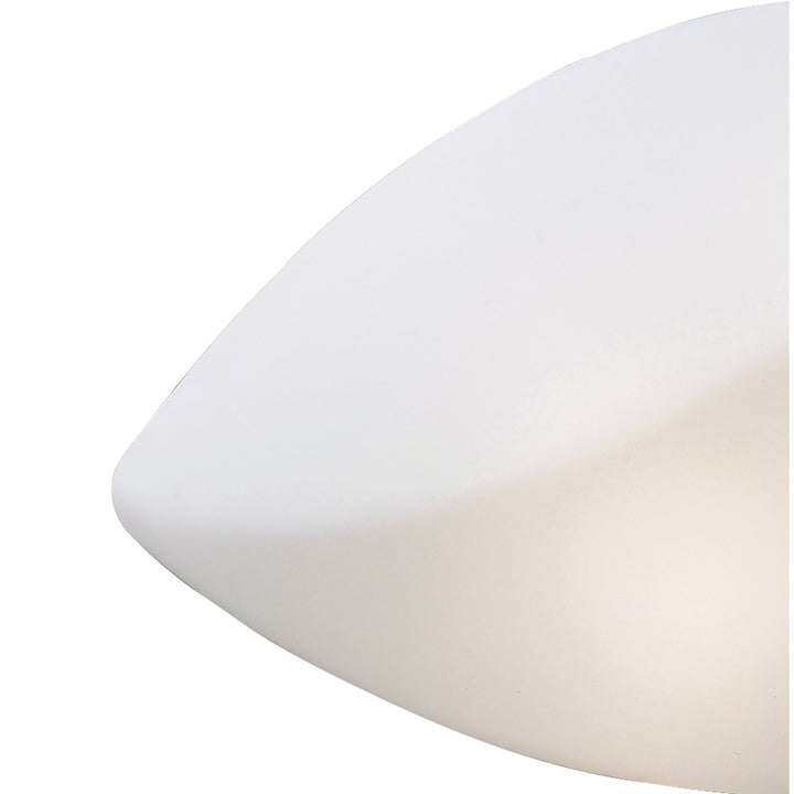 Mantra M3584 Natura Ceiling/Wall 2 Light E27 Small Indoor Polished Chrome/Opal White