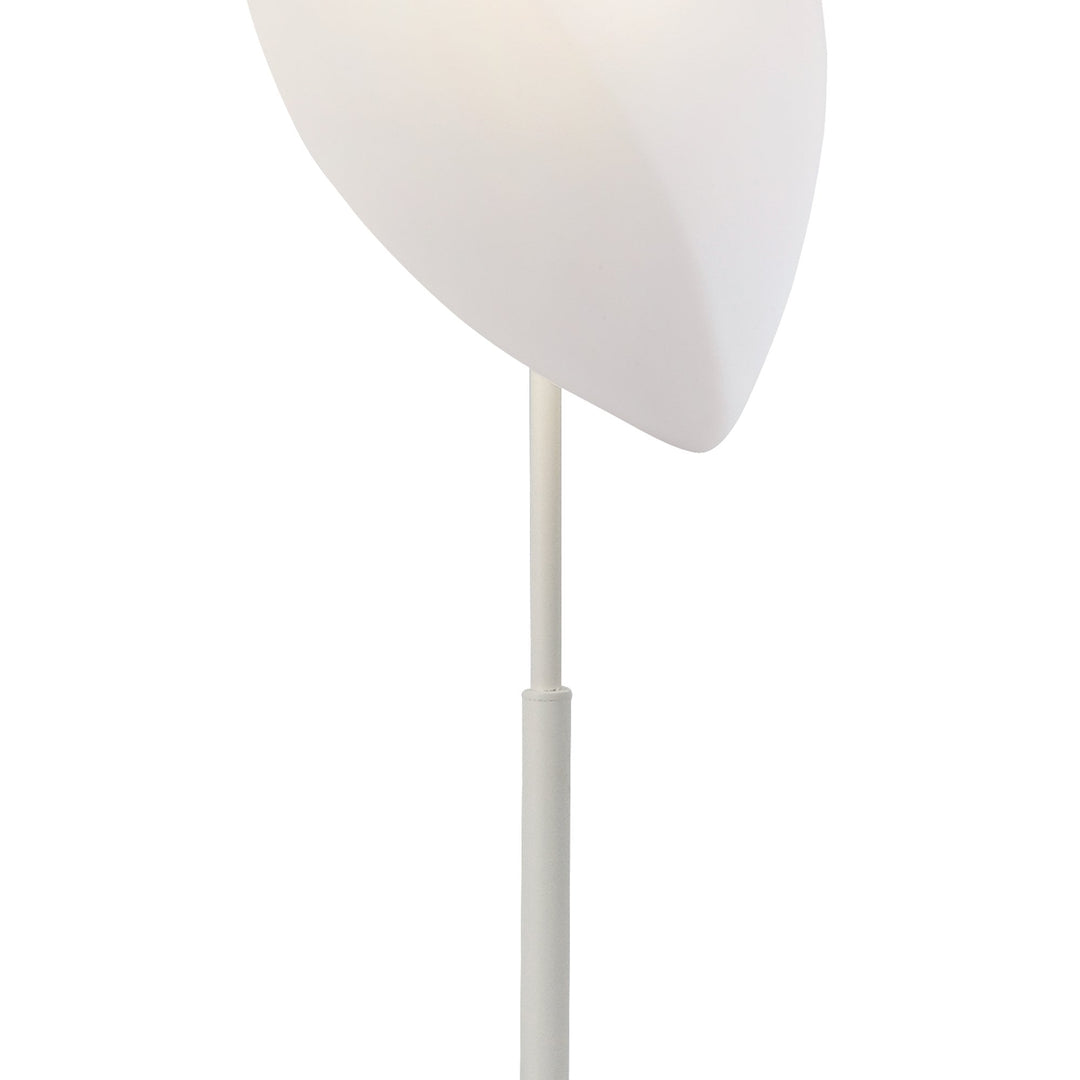 Mantra M3788 Natura Floor Lamp 4 Light E27 Outdoor Matt White/Opal White