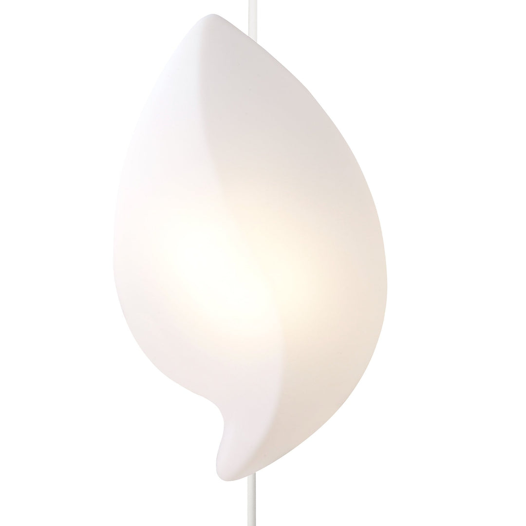 Mantra M3783 Natura Floor Lamp 2 Light E27 Outdoor Matt White/Opal White