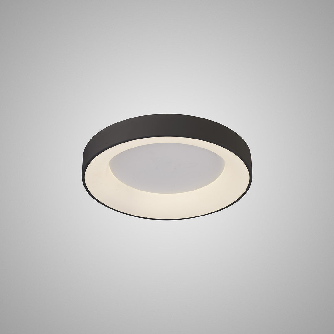 Mantra M8025 Niseko Ring Ceiling 45cm 30W LED Black