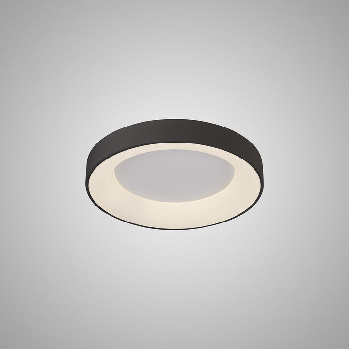 Mantra M8025 Niseko Ring Ceiling 45cm 30W LED Black