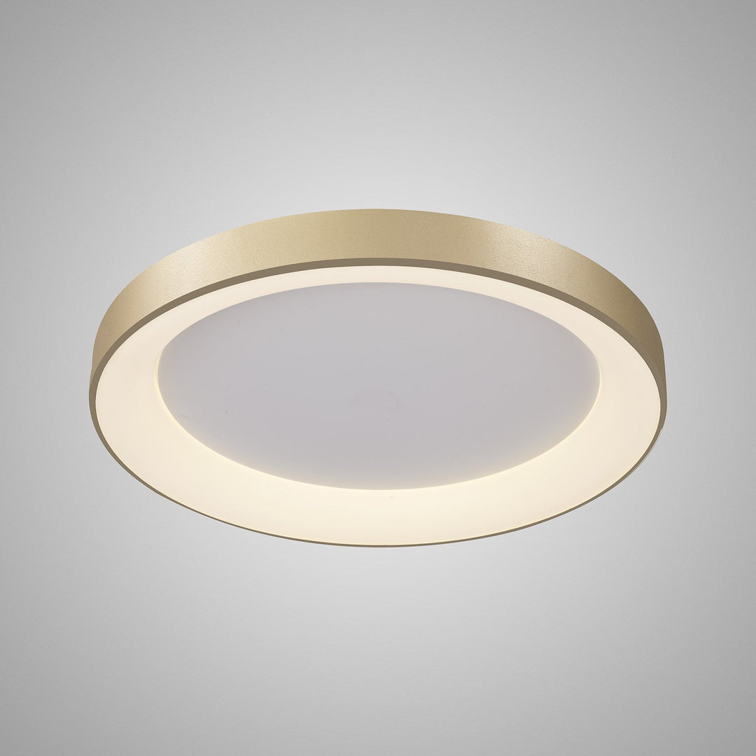 Mantra M8028 Niseko Ring Ceiling 65cm 48W LED Gold