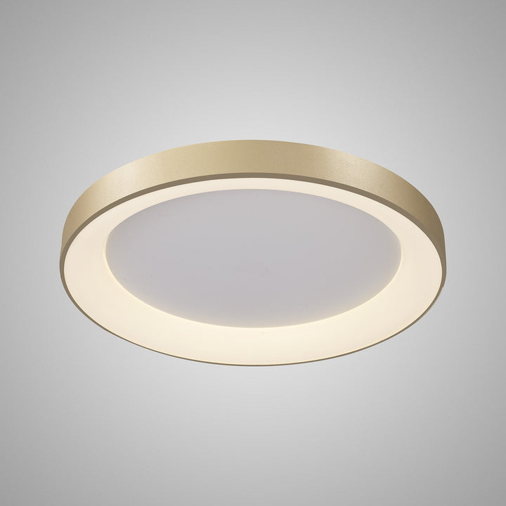 Mantra M8028 Niseko Ring Ceiling 65cm 48W LED Gold