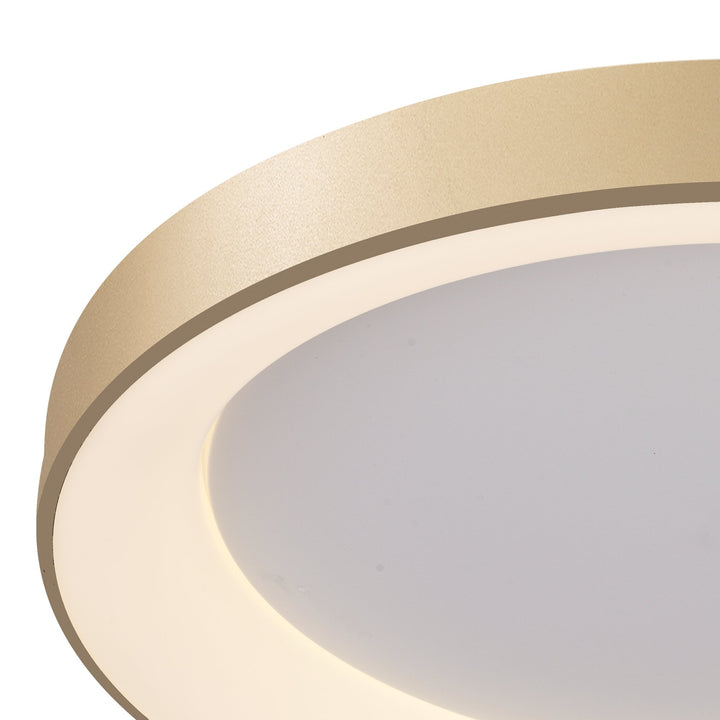 Mantra M8028 Niseko Ring Ceiling 65cm 48W LED Gold