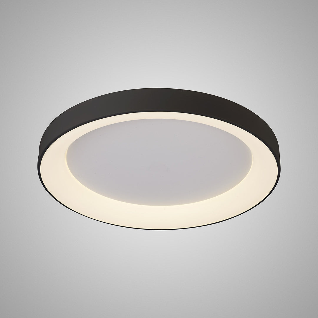 Mantra M8024 Niseko Ring Ceiling 65cm 48W LED Black