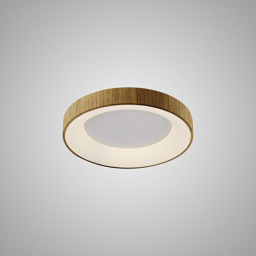 Mantra M8033 Niseko Ring Ceiling 45cm 30W LED Wood